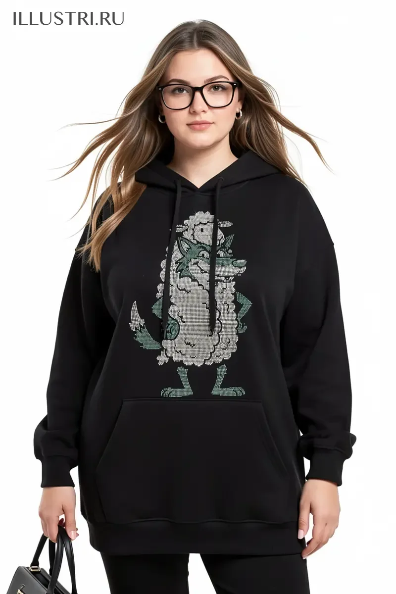 Визуализация Волк в овечьей шкуре