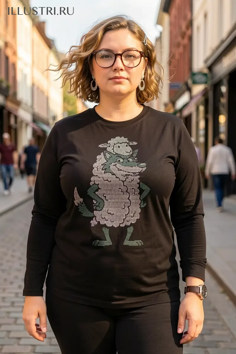 Визуализация Волк в овечьей шкуре