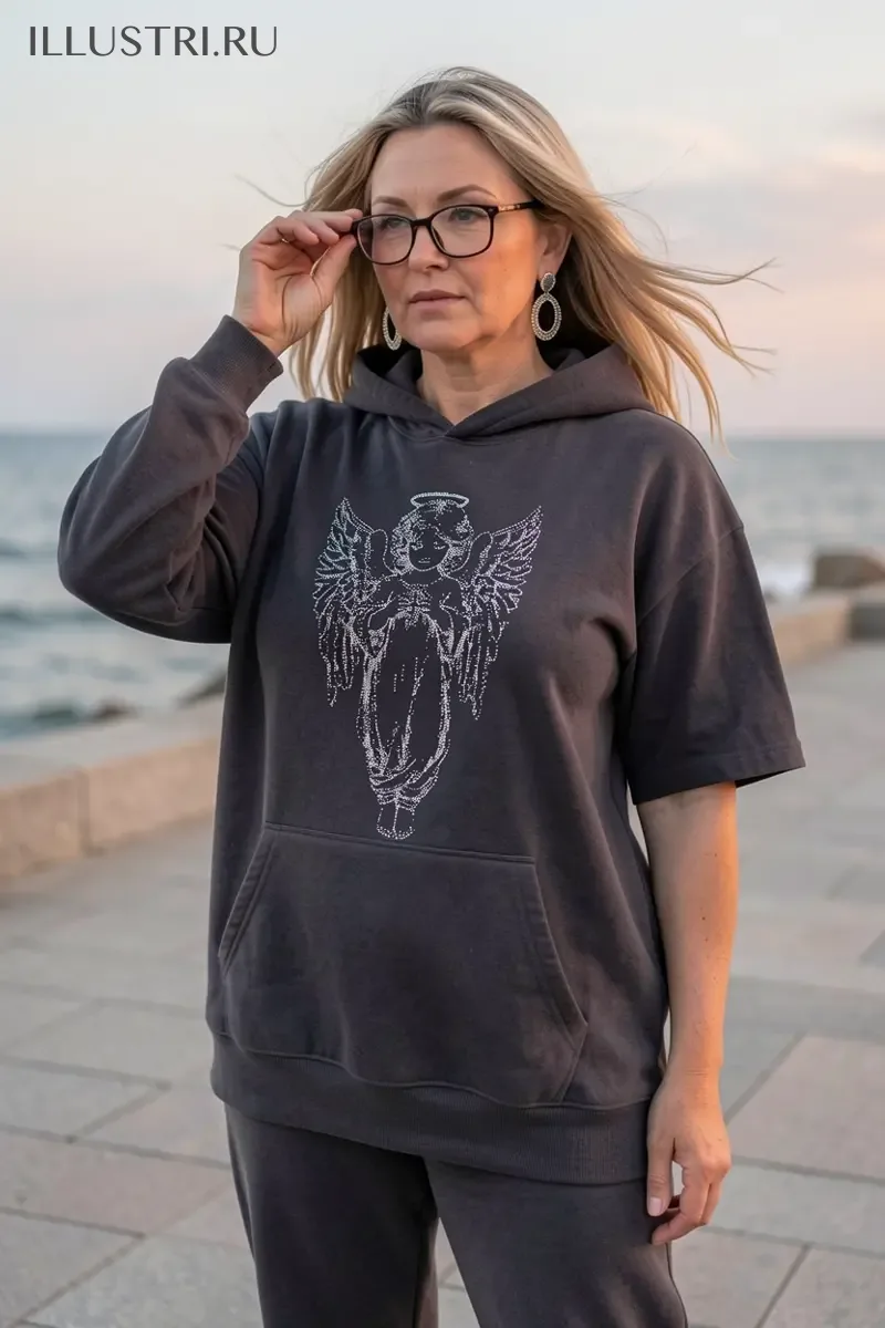 Визуализация Ангел с крестиком