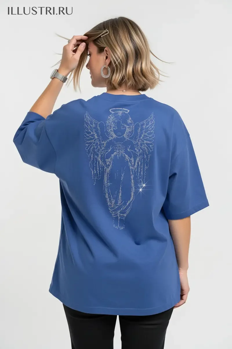 Визуализация Ангел с крестиком