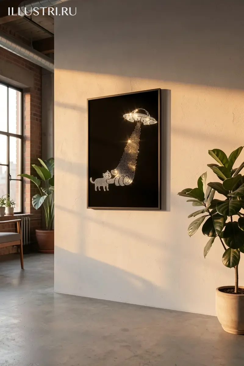 Визуализация Инопланетяне тоже любят котиков