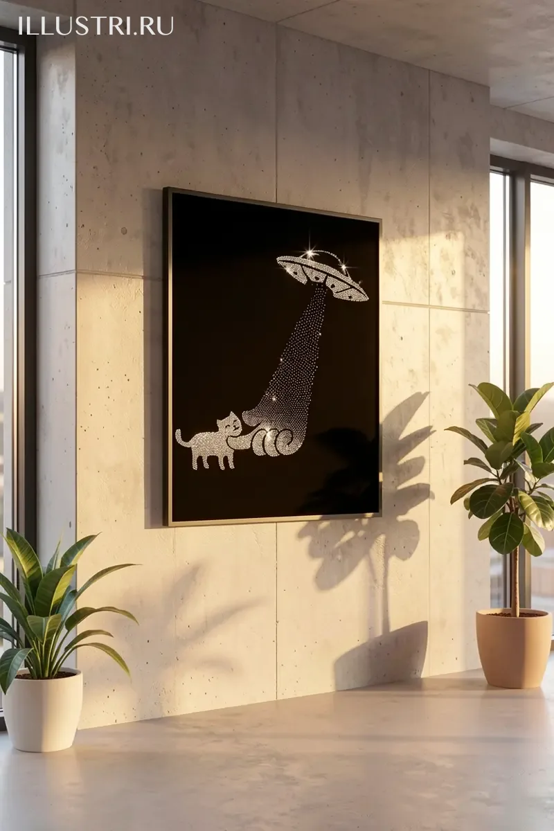 Визуализация Инопланетяне тоже любят котиков