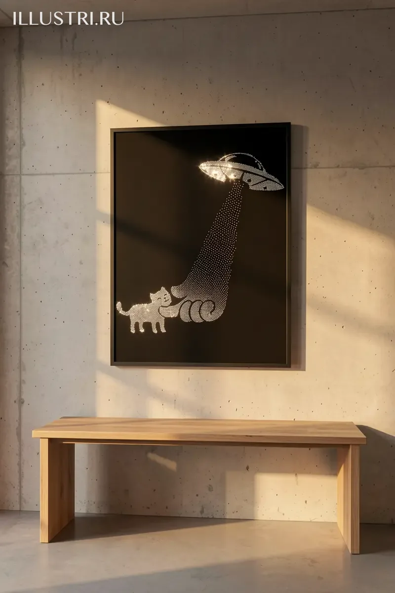 Визуализация Инопланетяне тоже любят котиков