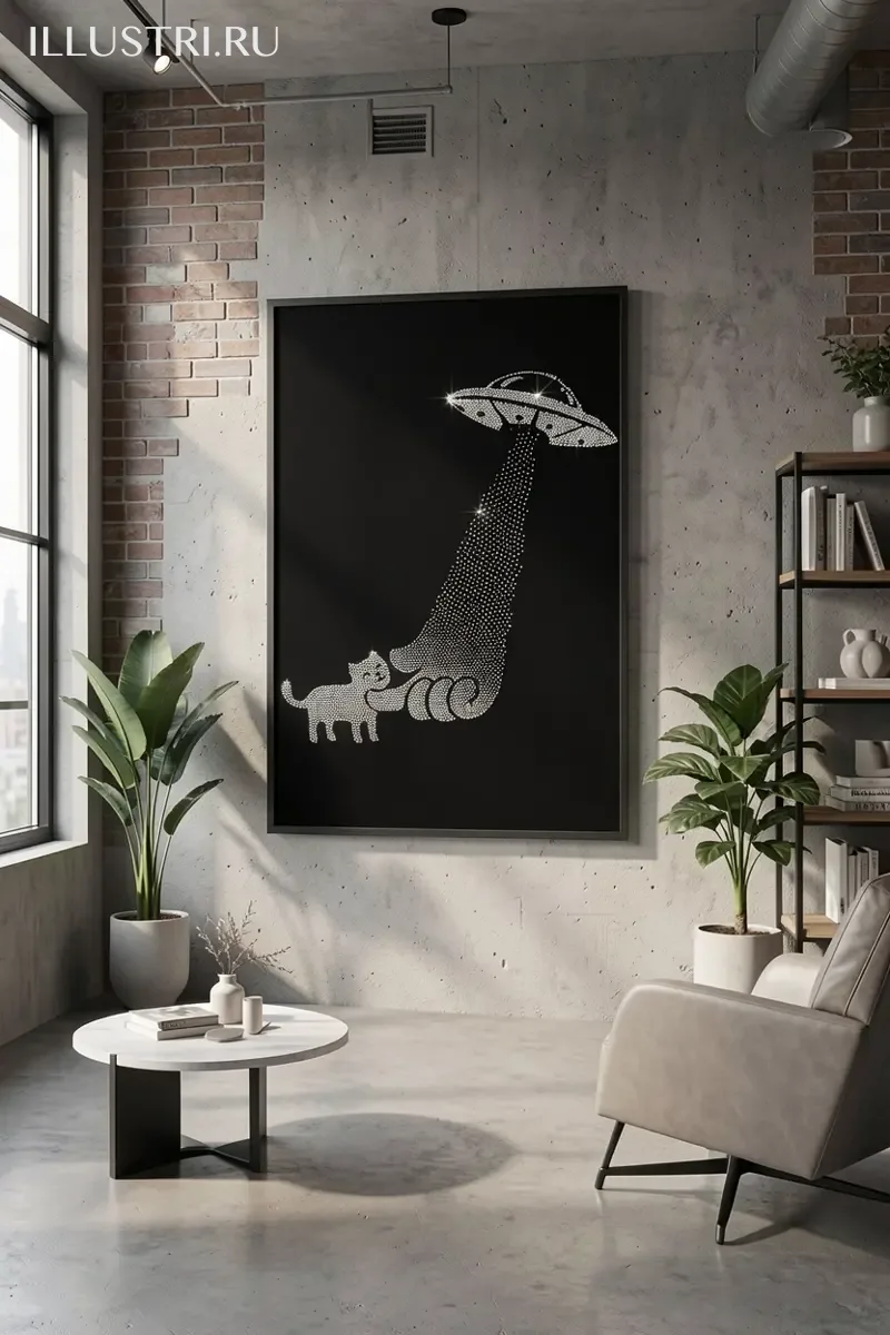 Визуализация Инопланетяне тоже любят котиков