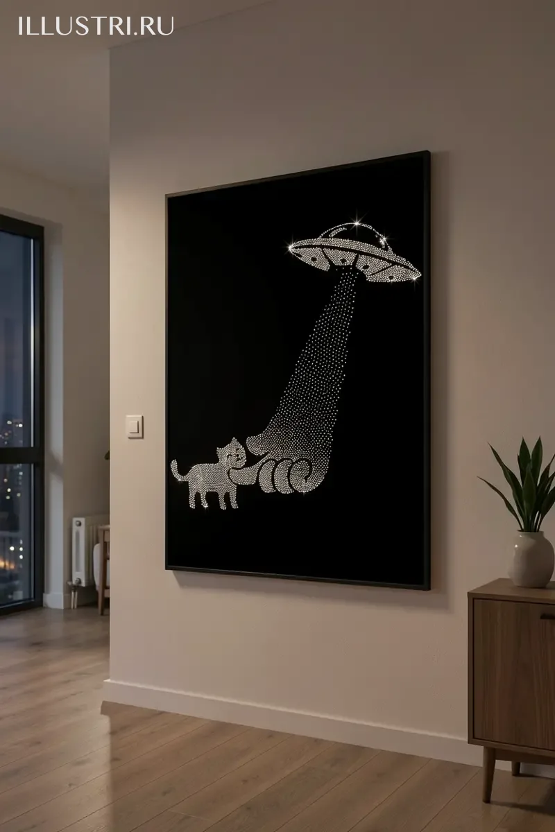 Визуализация Инопланетяне тоже любят котиков