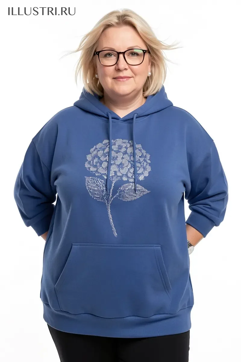 Визуализация Гортензия