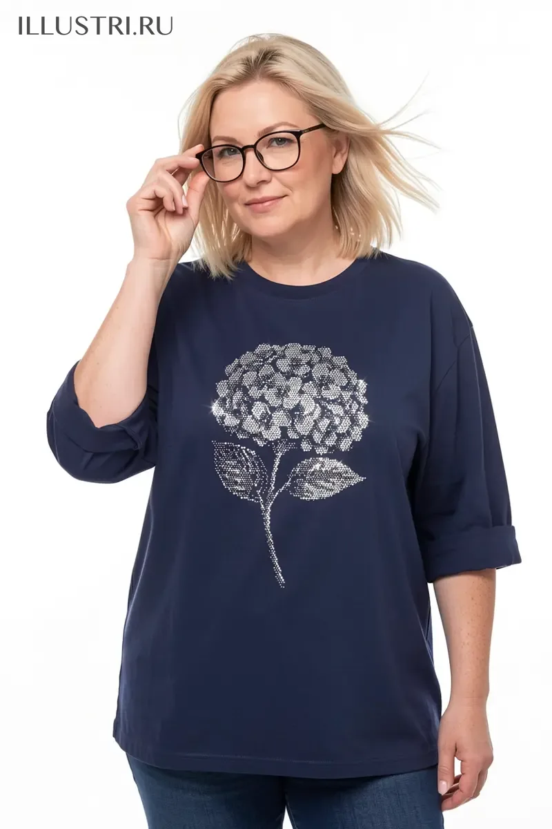 Визуализация Гортензия