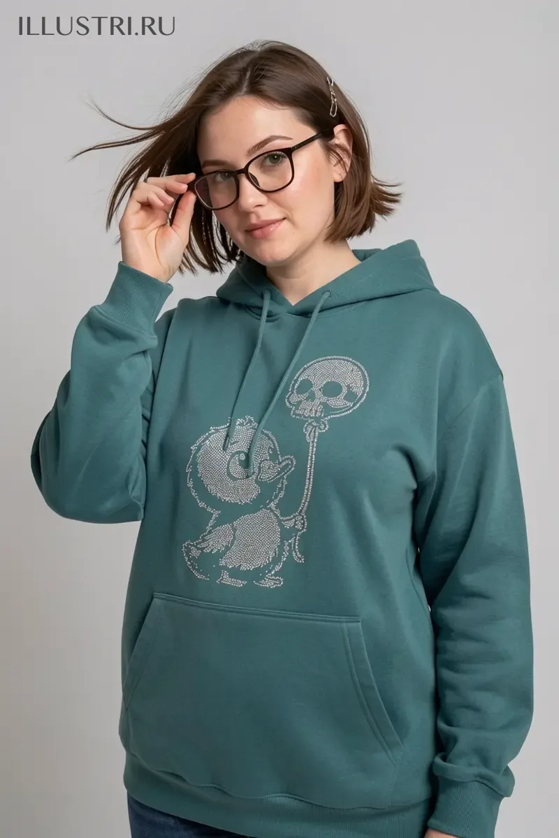 Визуализация Утенок с шариком