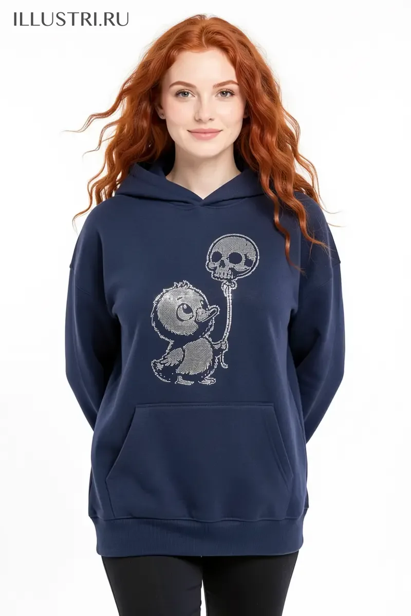 Визуализация Утенок с шариком