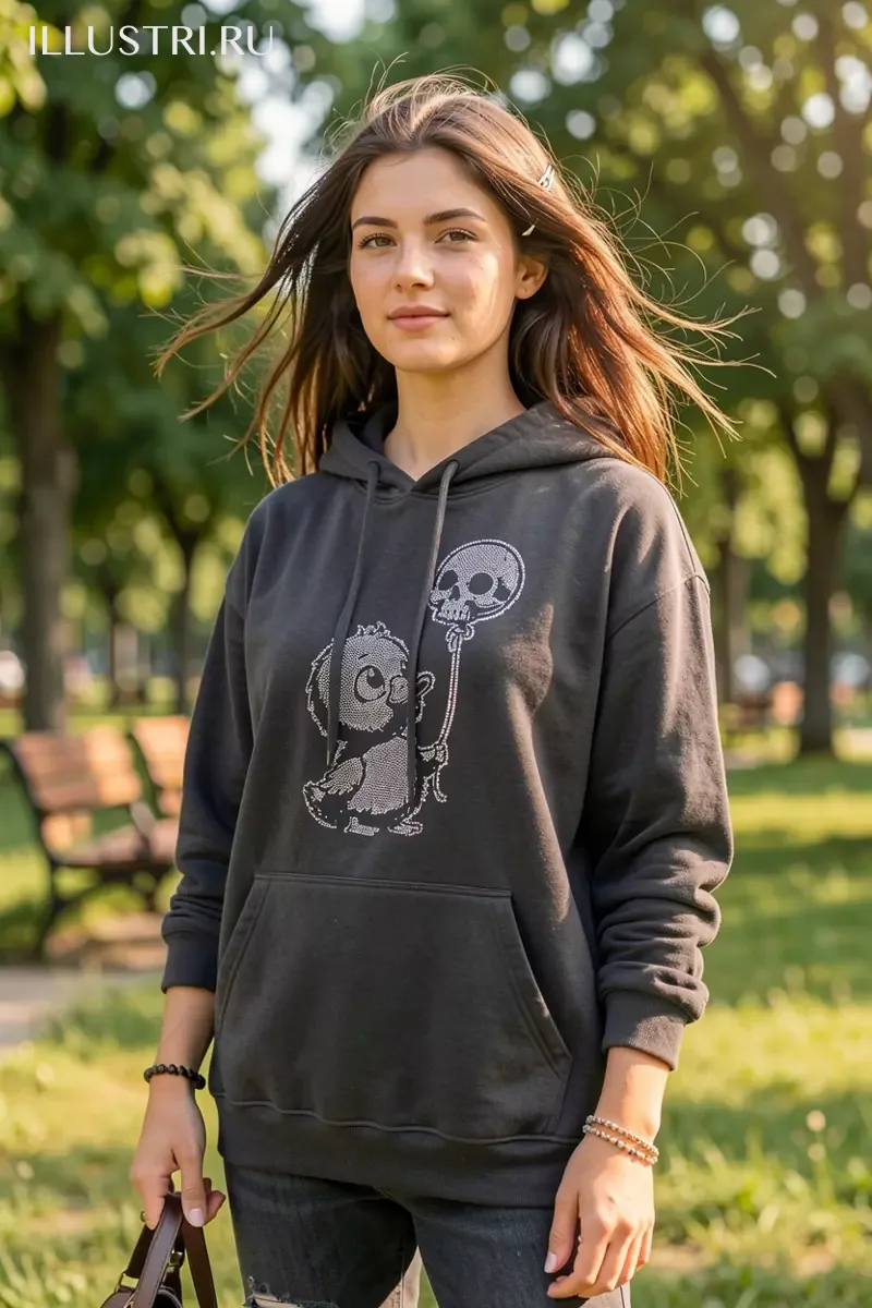 Визуализация Утенок с шариком