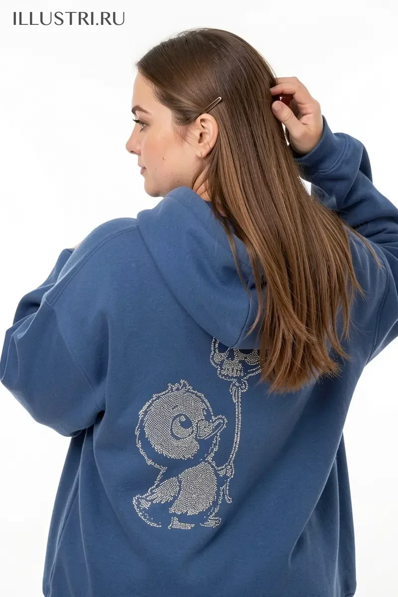 Визуализация Утенок с шариком