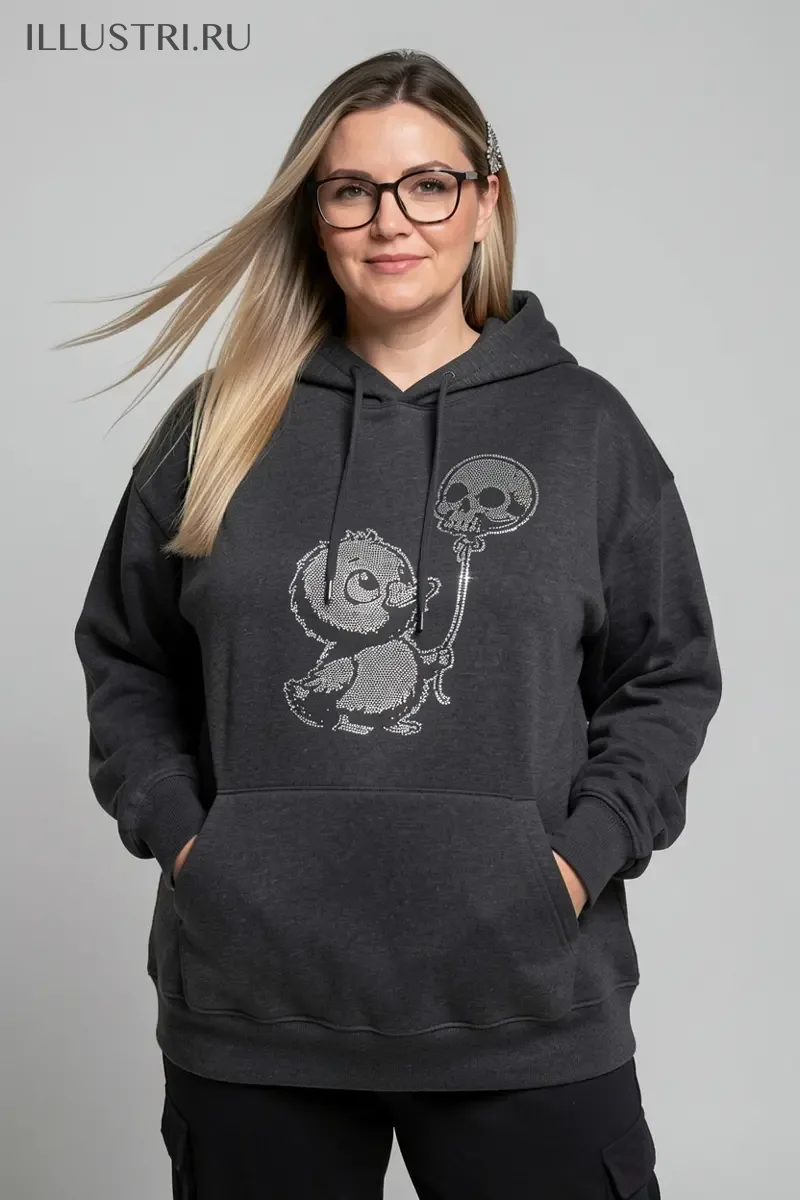 Визуализация Утенок с шариком