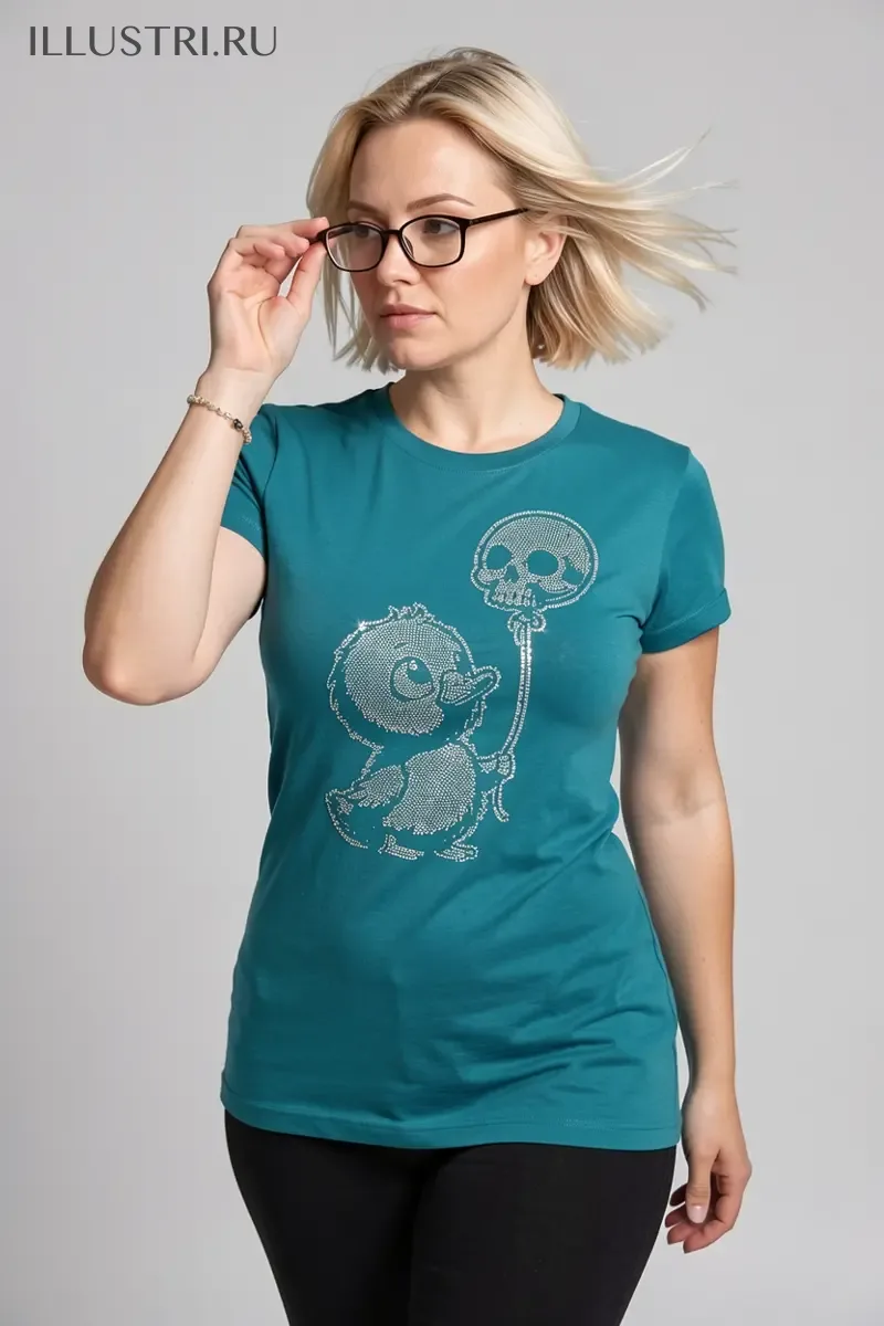 Визуализация Утенок с шариком