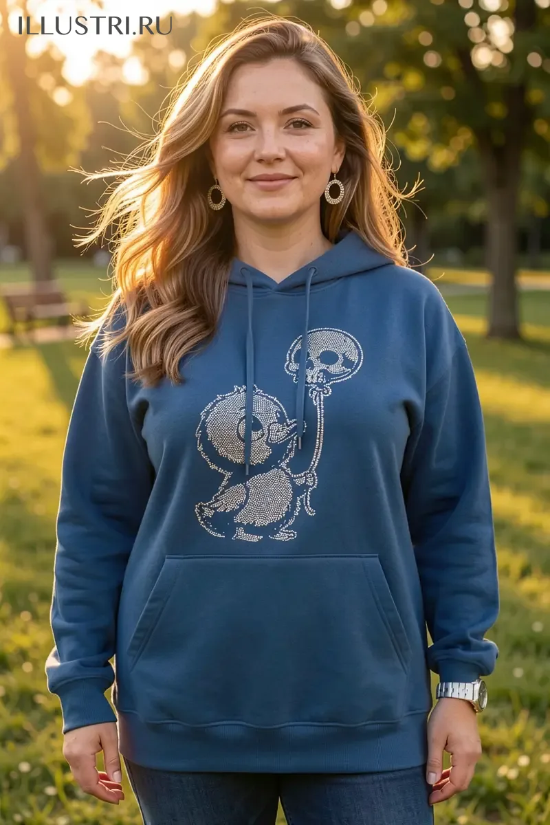 Визуализация Утенок с шариком