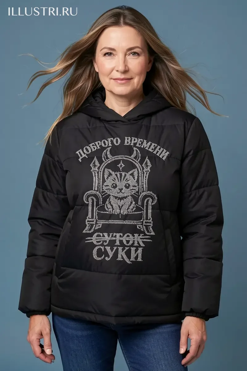 Визуализация Котенок на троне