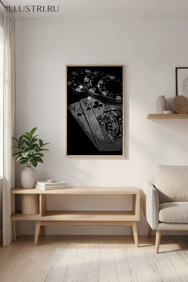 Визуализация Карты с фишками