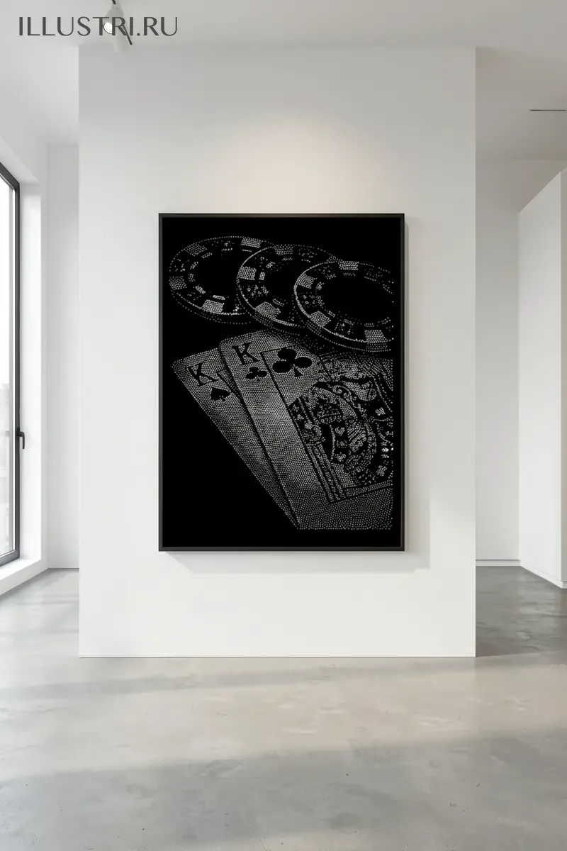 Визуализация Карты с фишками