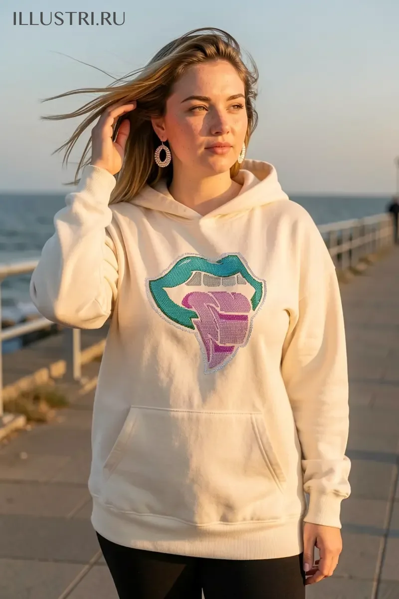 Визуализация Губы с языком