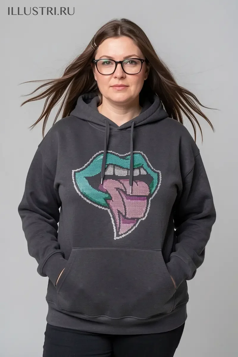 Визуализация Губы с языком