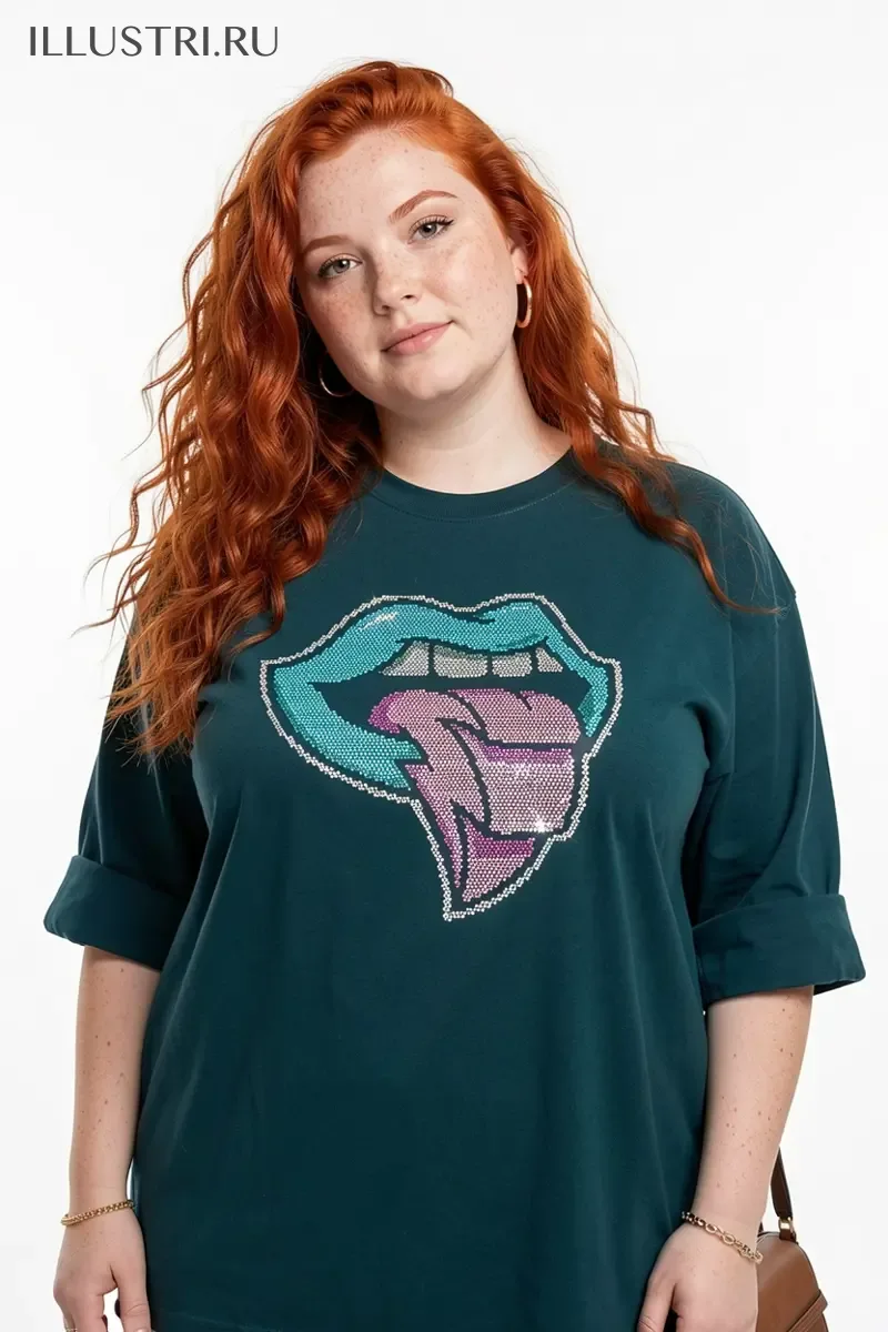 Визуализация Губы с языком