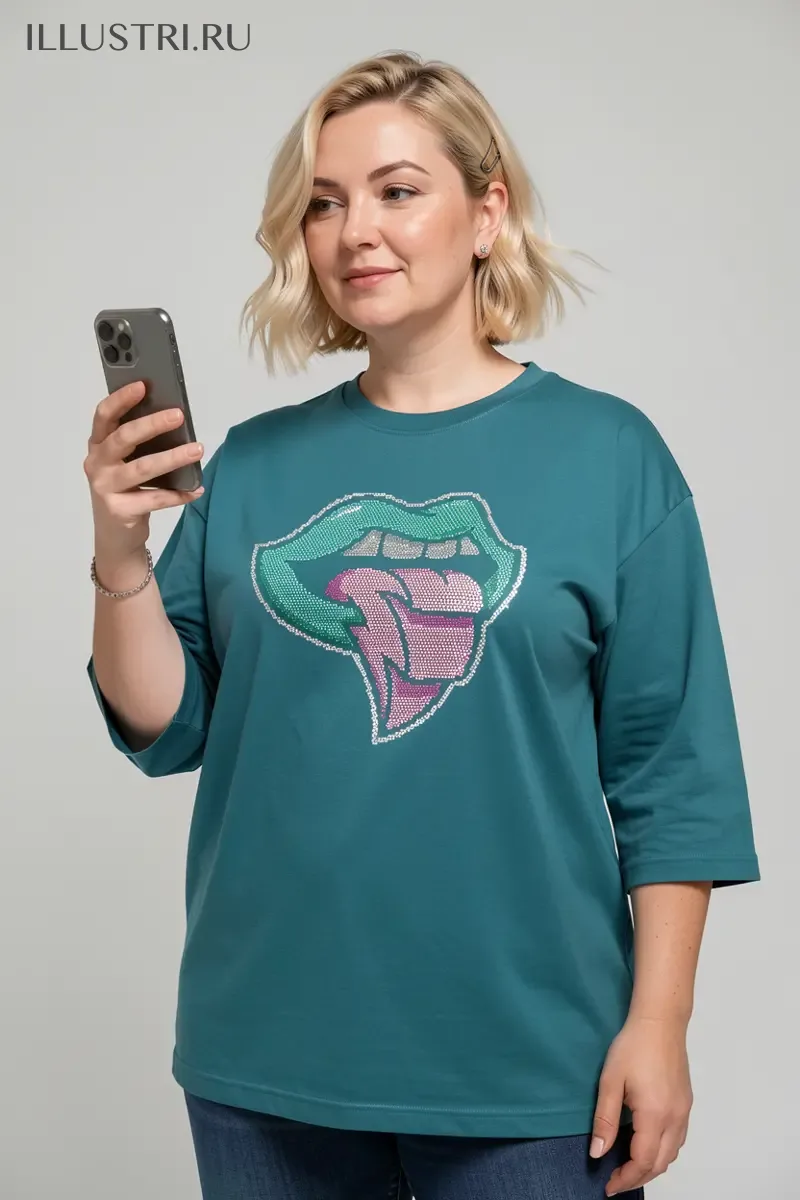 Визуализация Губы с языком