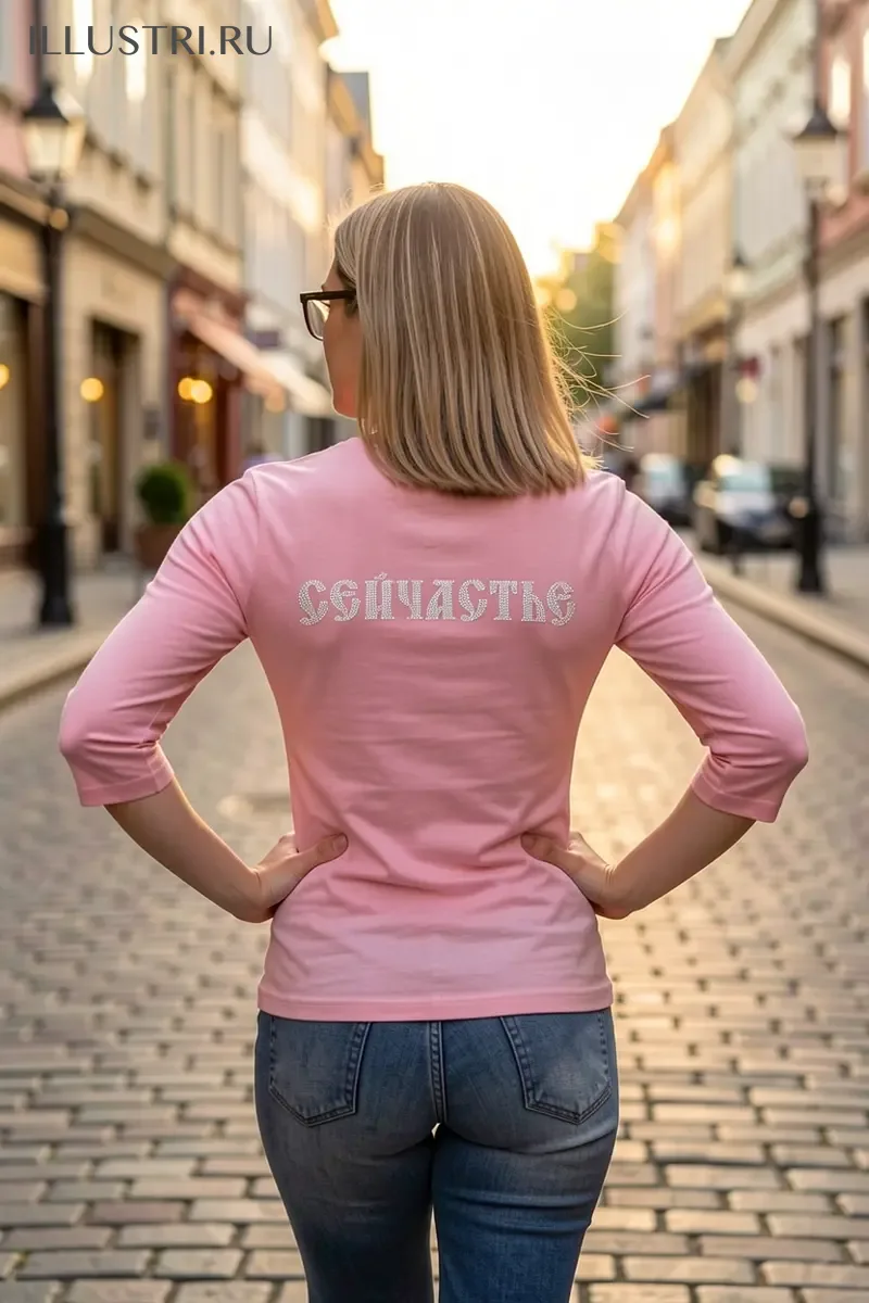 Визуализация Надпись - Сейчастье