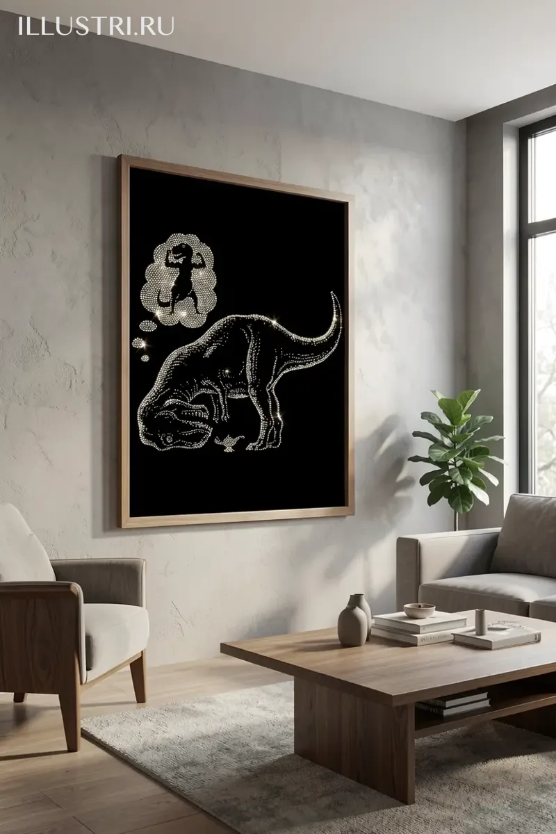 Визуализация Мечты  Тиранозавра