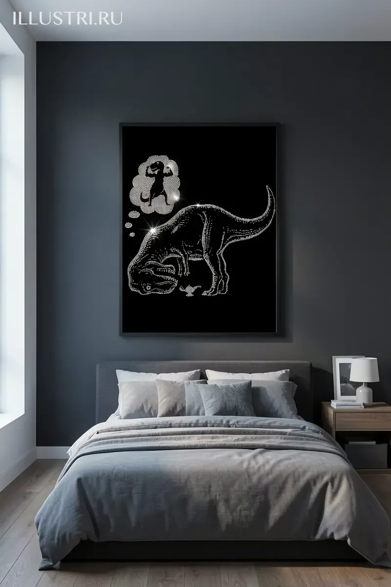 Визуализация Мечты  Тиранозавра