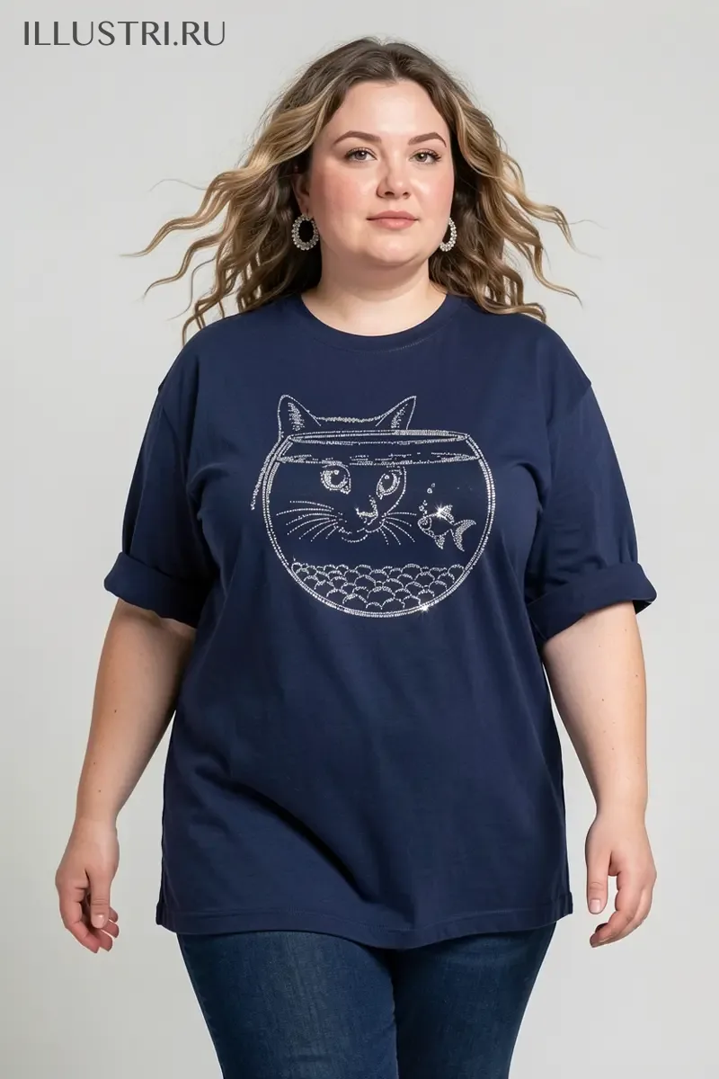 Визуализация Котик и аквариум