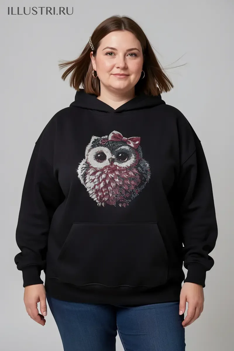 Визуализация Пушистый Совенок