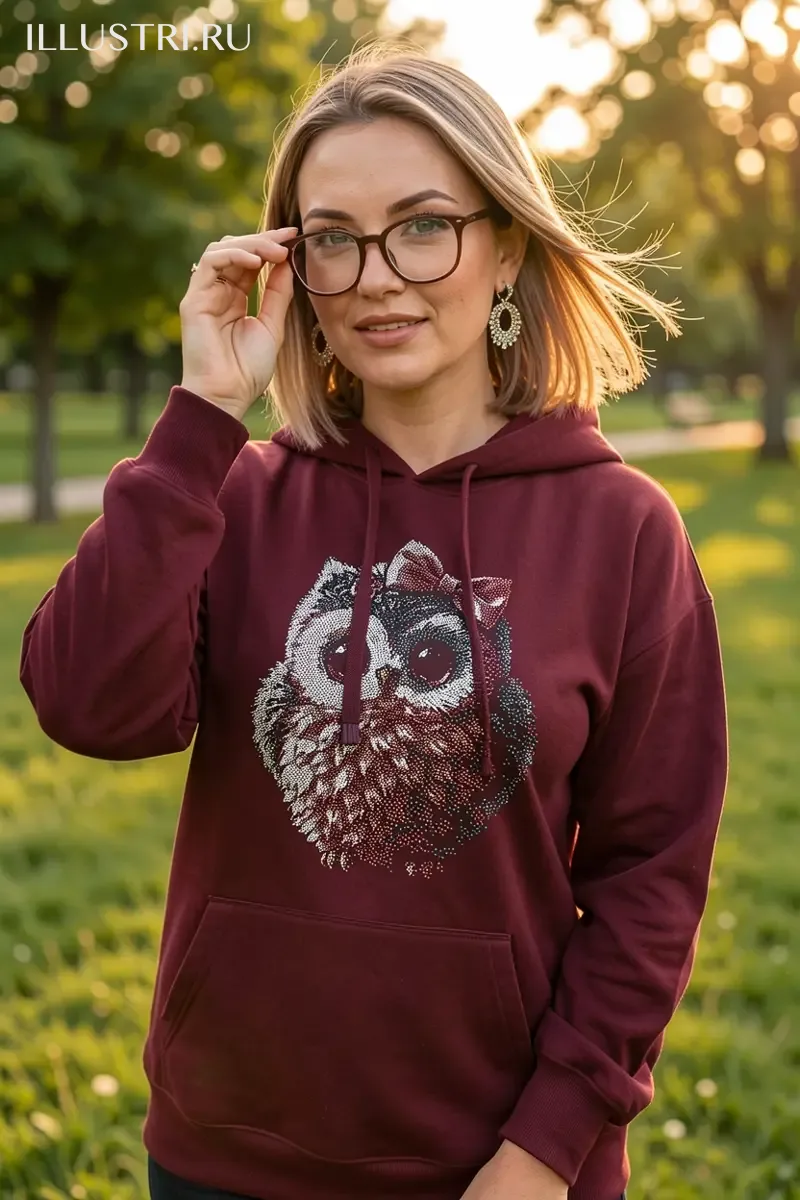 Визуализация Пушистый Совенок