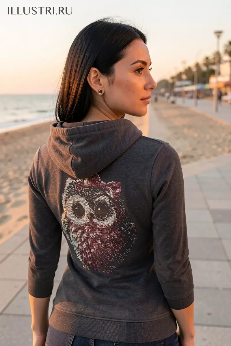 Визуализация Пушистый Совенок