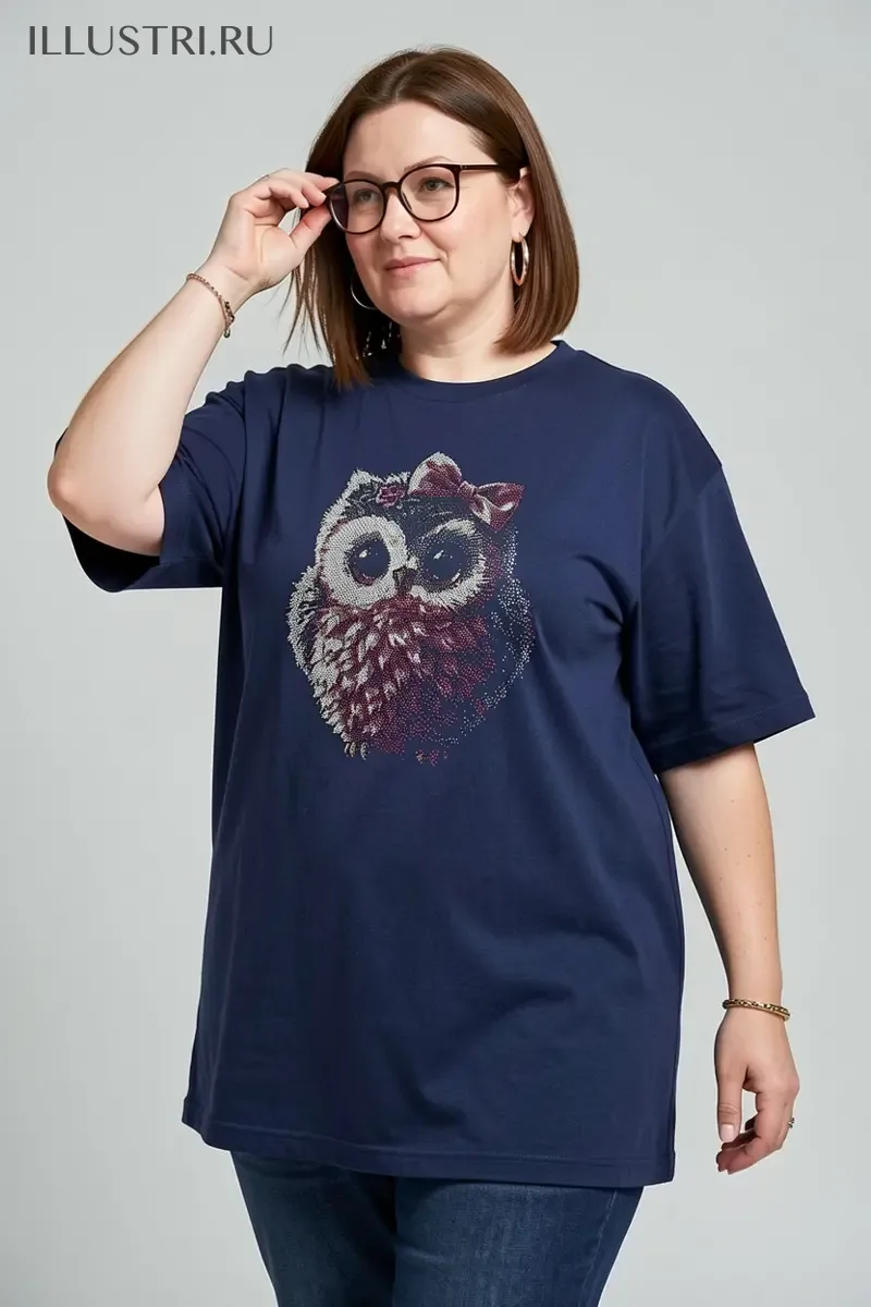 Визуализация Пушистый Совенок