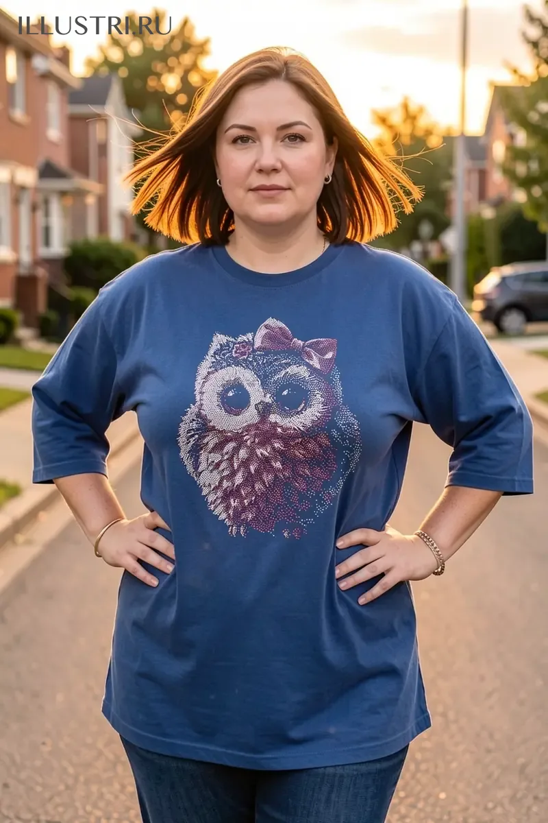 Визуализация Пушистый Совенок