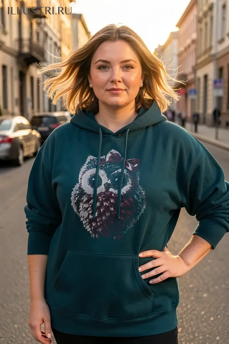 Визуализация Пушистый Совенок