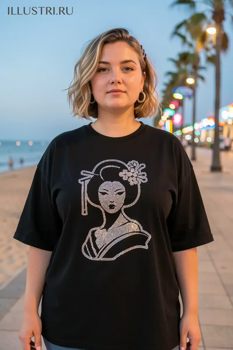 Визуализация Гейша