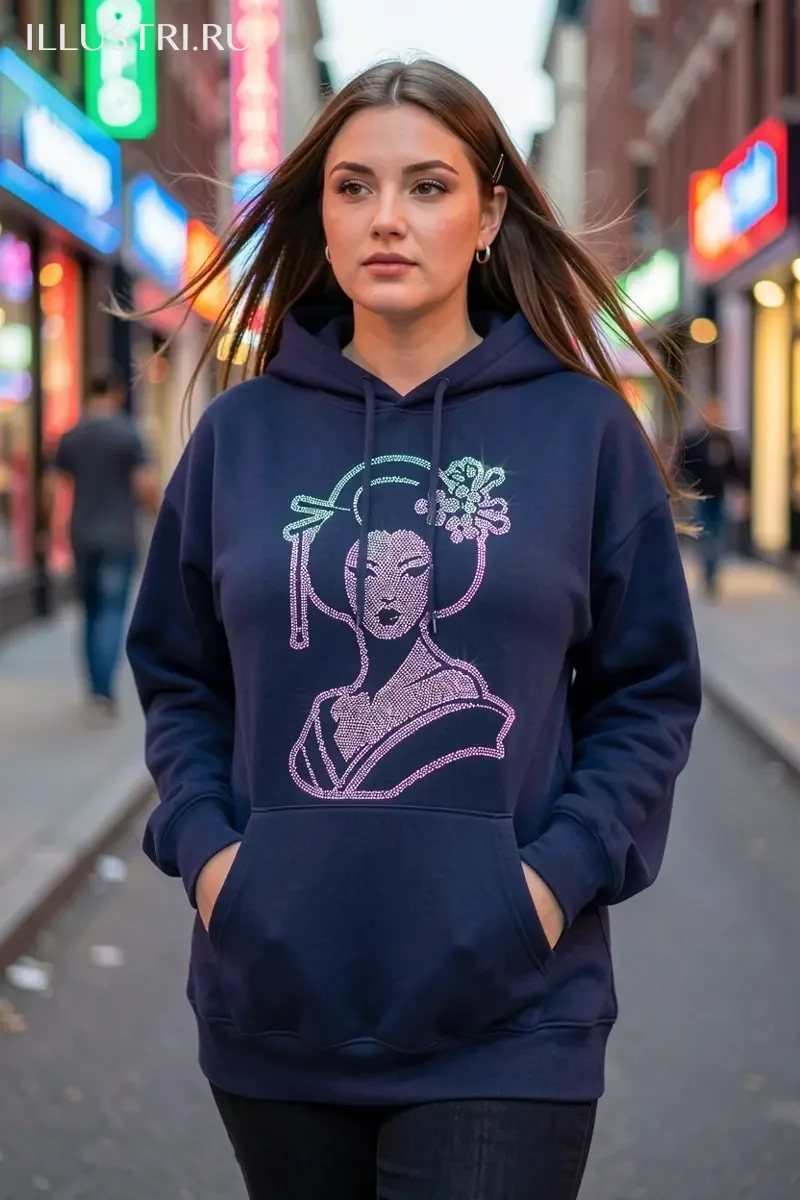 Визуализация Гейша