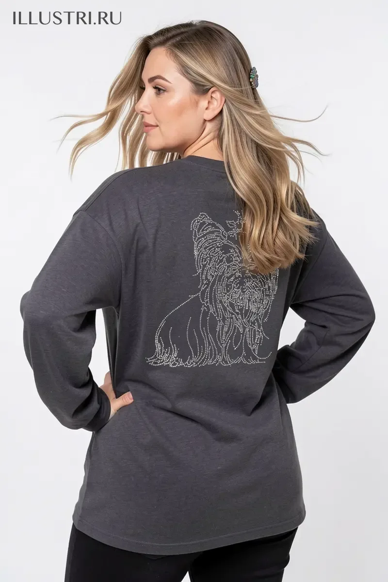 Визуализация Ёрик пушистый