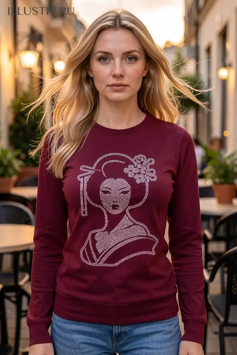 Визуализация Гейша