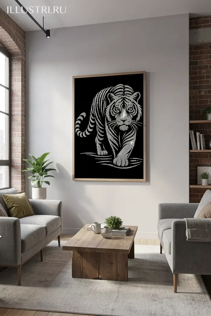 Визуализация Тигр