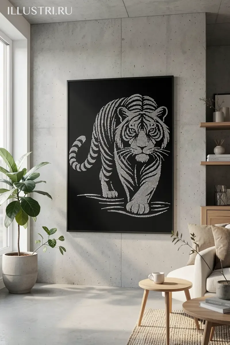 Визуализация Тигр