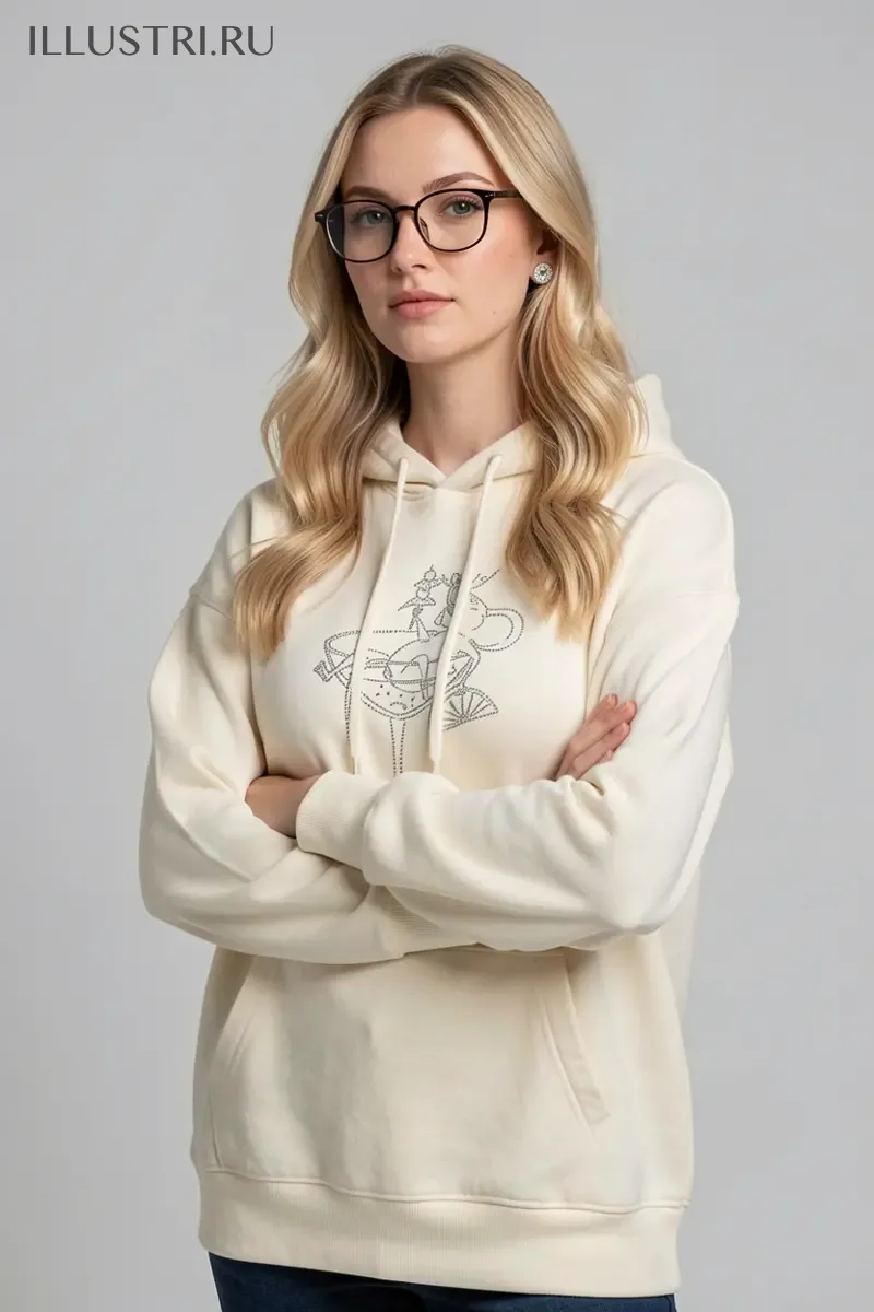 Визуализация Мышь в бокале