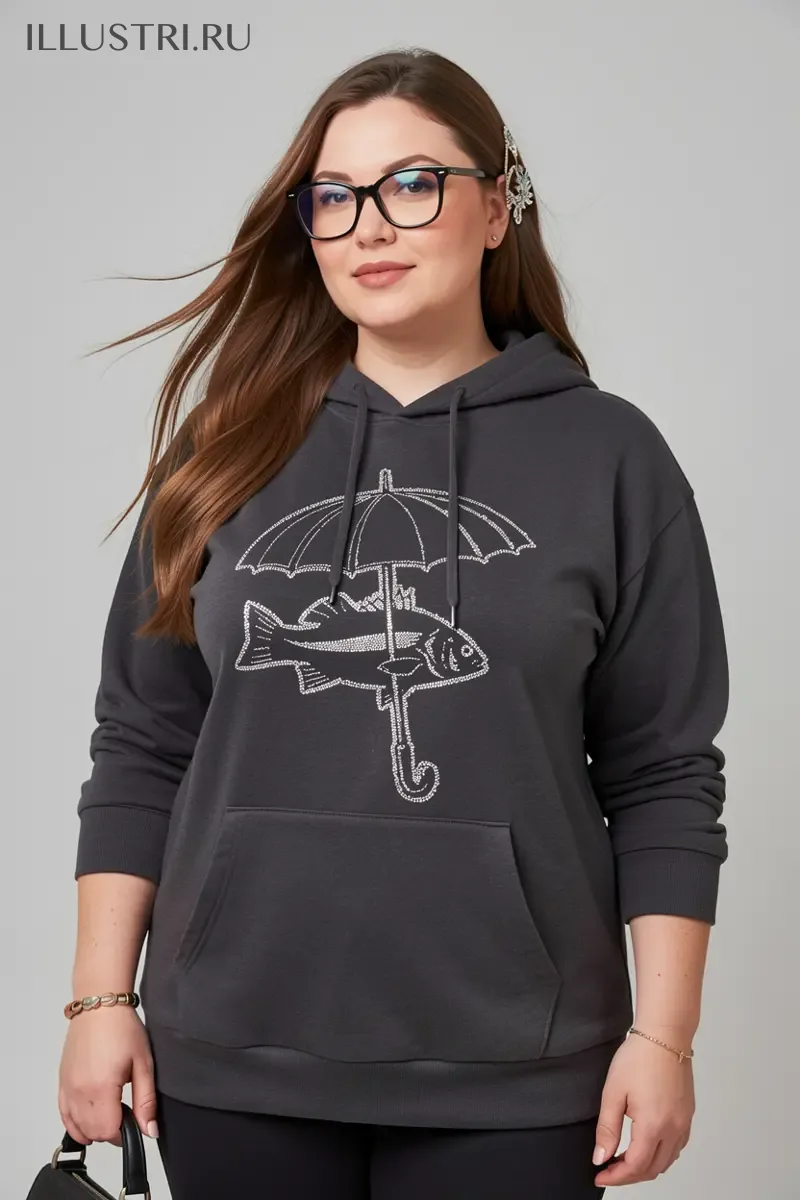 Визуализация Рыба под зонтом