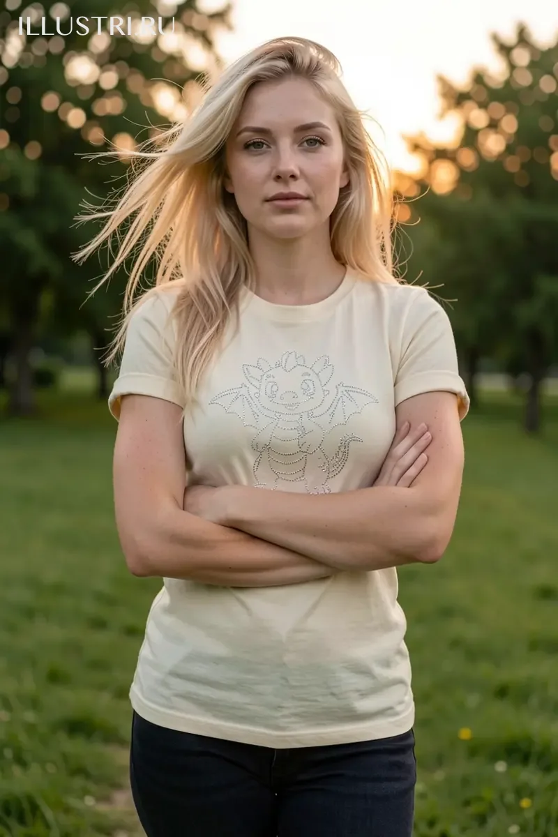 Визуализация Дракоша кристалл