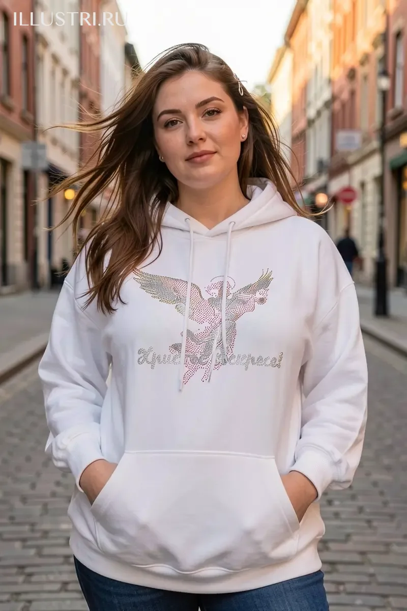 Визуализация Христос Воскресе с Ангелом