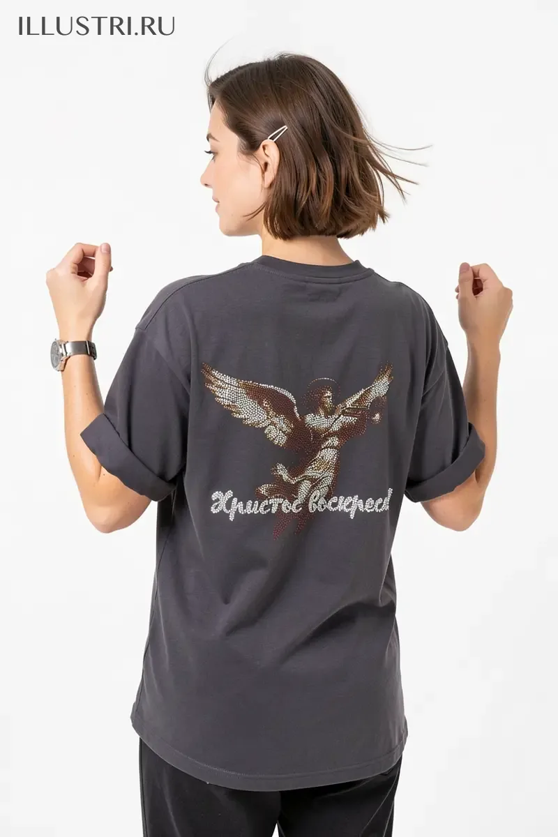 Визуализация Христос Воскресе с Ангелом