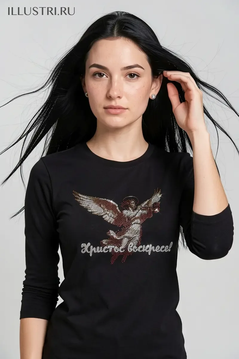 Визуализация Христос Воскресе с Ангелом