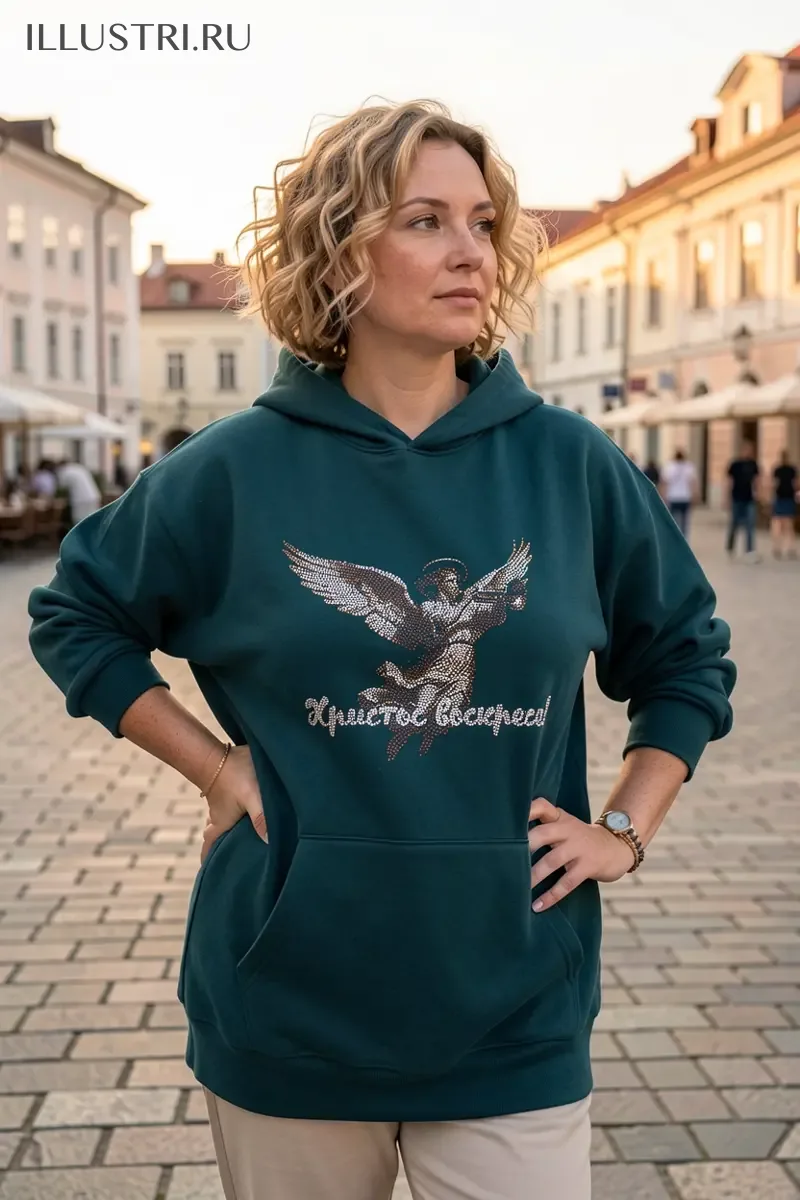 Визуализация Христос Воскресе с Ангелом