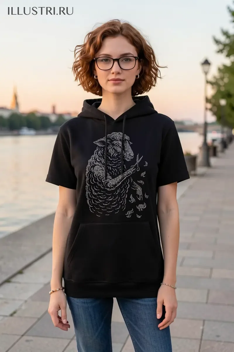 Визуализация Стригущаяся овца