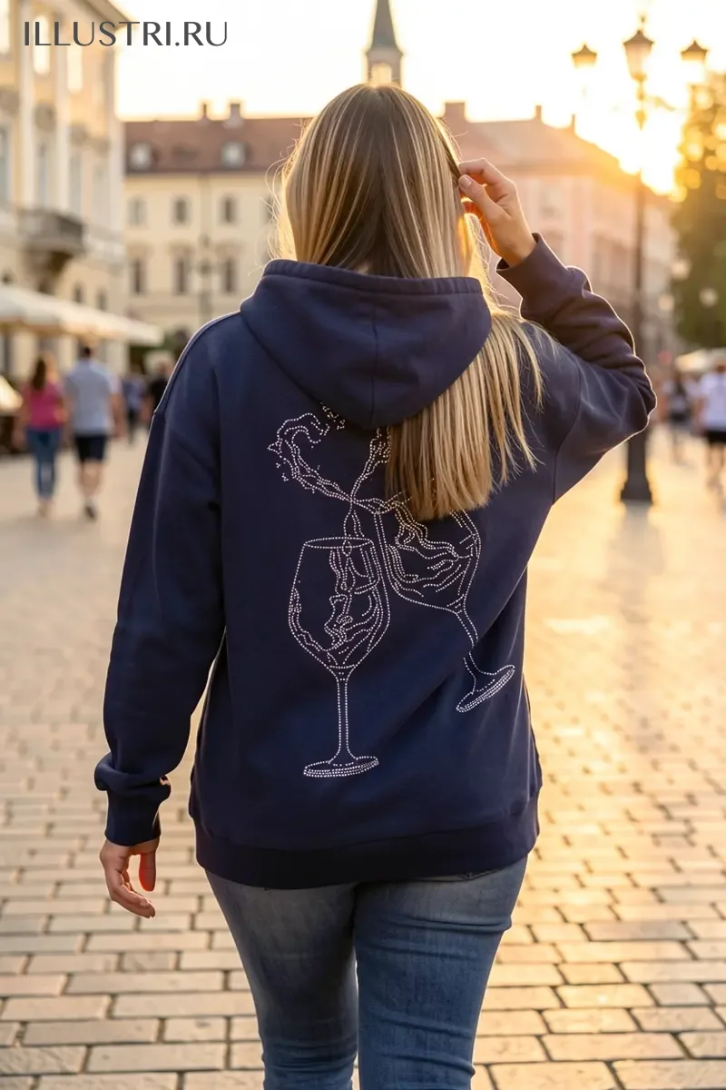 Визуализация Два бокала